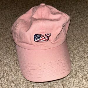Men’s Light Pink Vineyard Vines Strapback Hat